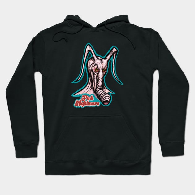 Pink Nightmare Hoodie by Art from the Blue Room